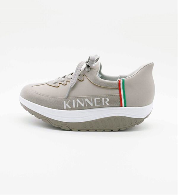 BELLUNA（ベルーナ）の「＜キナー＞さっと履ける！牛床革ローリングソールシューズ（スニーカー）」｜詳細画像