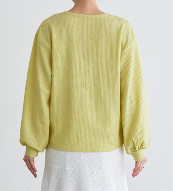 Pierrot（ピエロ）の「デザインが選べるジャカードカットソー（カットソー）」｜詳細画像