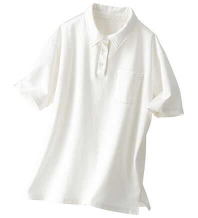 BELLUNA（ベルーナ）の「さらっと爽快！大人のヴィンテージ風ポロシャツ（ポロシャツ）」