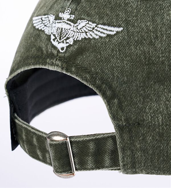 「＜アヴィレックス＞ビンテージ調キャップ（メンズ帽子）」｜詳細画像