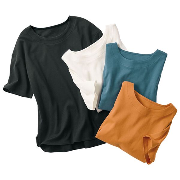 BELLUNA（ベルーナ）の「着崩れしにくい！シンプルプルオーバー（カットソー）」｜詳細画像