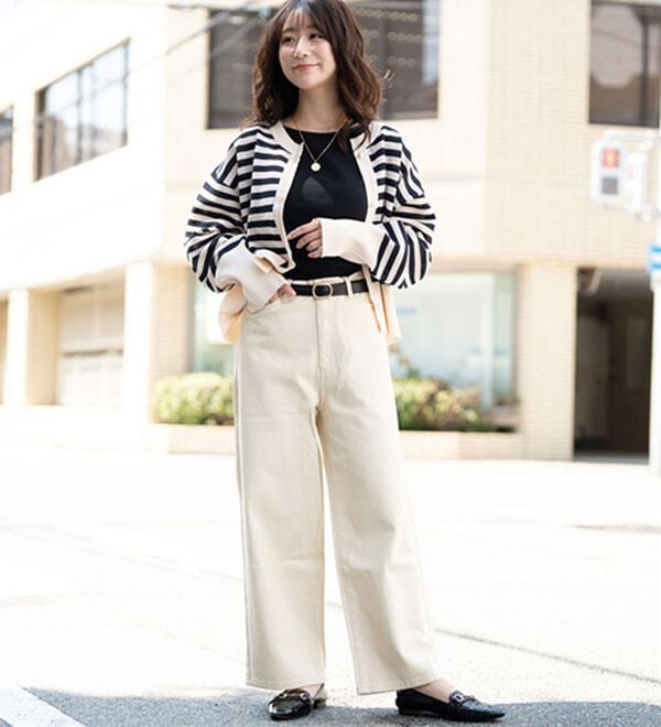 A HAPPY MARILYN（アハッピーマリリン）の「【Ｍ～７Ｌ】美脚＆美尻が叶う！優勝ワイドパンツ（ワイドパンツ・ガウチョ）」｜詳細画像