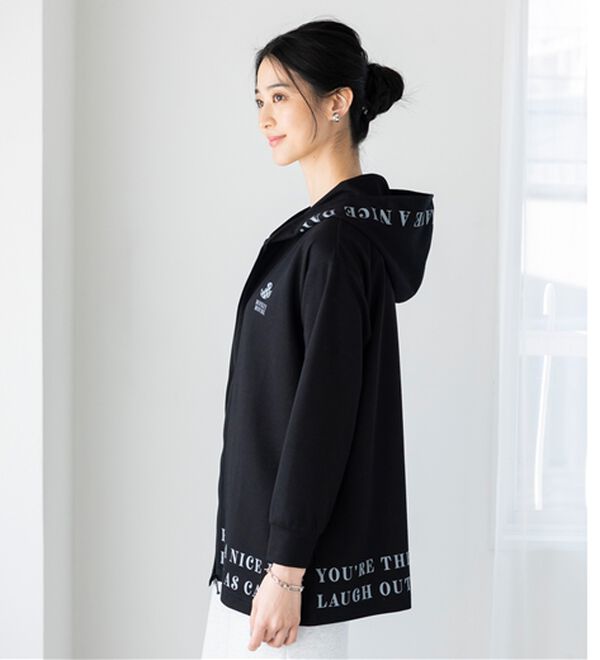 BELLUNA（ベルーナ）の「＜Ｄｉｓｎｅｙ＞【ミッキー】ロゴプリント裏メッシュパーカー（パーカー）」｜詳細画像