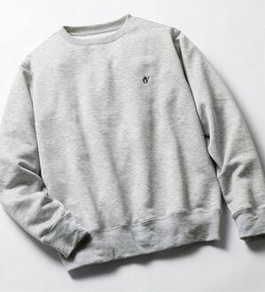 「快適！遠赤保温トレーナー（メンズトレーナー）」｜杢グレー