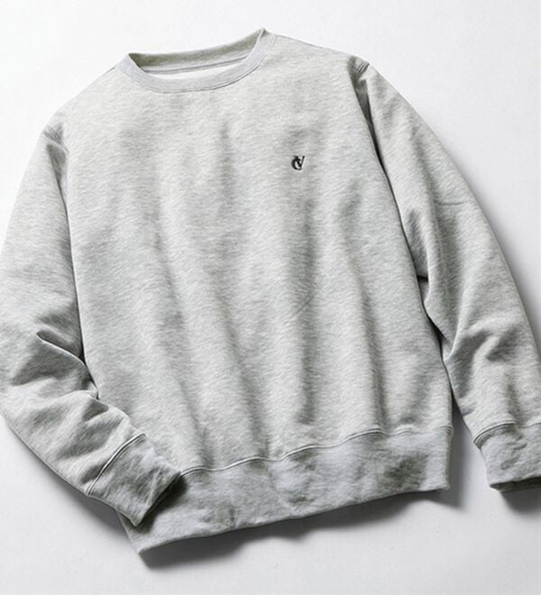 「快適！遠赤保温トレーナー（メンズトレーナー）」｜杢グレー