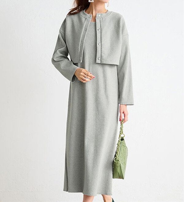 RANAN（ラナン）の「メランジセットワンピース（その他ワンピース）」｜詳細画像