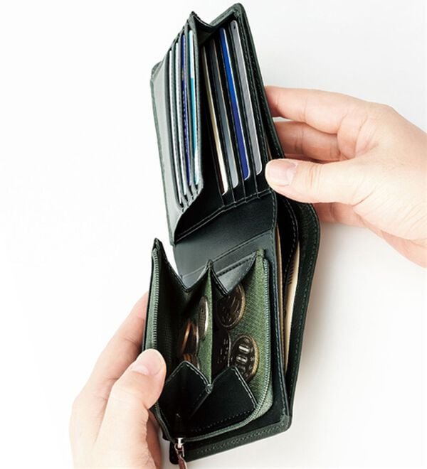 「＜アーノルド　パーマー＞使い勝手を追求したディアスキン財布（メンズ財布・パスケース）」｜詳細画像