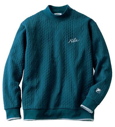 「＜フィラ＞フクレジャカードハイネックトレーナー（メンズトレーナー）」