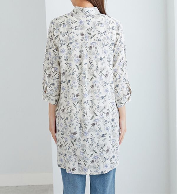 BELLUNA（ベルーナ）の「レーヨン素材ピンタック使いワンピース（その他ワンピース）」｜詳細画像