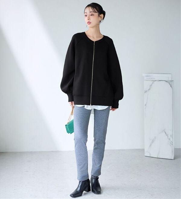 BELLUNA（ベルーナ）の「まるではく毛布！静電防止付裏ファーレギンス（スパッツ・レギンス）」｜詳細画像