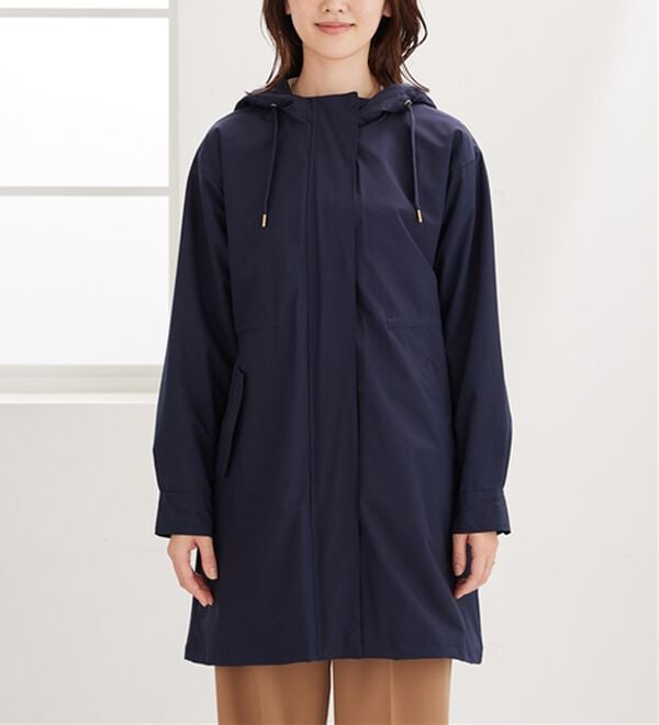 BELLUNA（ベルーナ）の「【新色追加】防風＆はっ水加工マウンテンパーカー（ハーフコート）」｜詳細画像