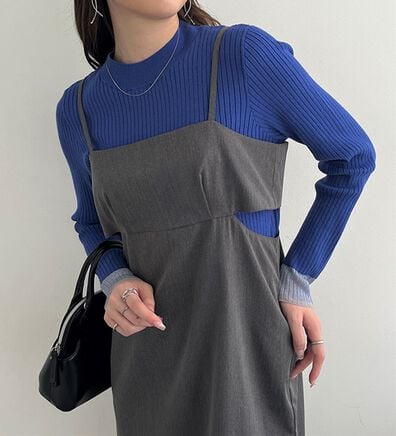 GeeRA（ジーラ）の「サイドカットアウトキャミワンピース（その他ワンピース）」