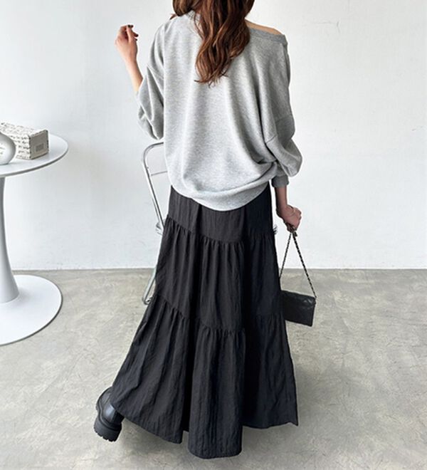 GeeRA（ジーラ）の「着回し自在！柔らか裏毛スウェット（カットソー）」｜詳細画像