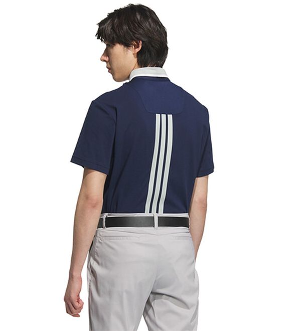 「＜ａｄｉｄａｓ＞アディゼロ　ツイストニット半袖ジップポロ（メンズポロシャツ）」｜詳細画像