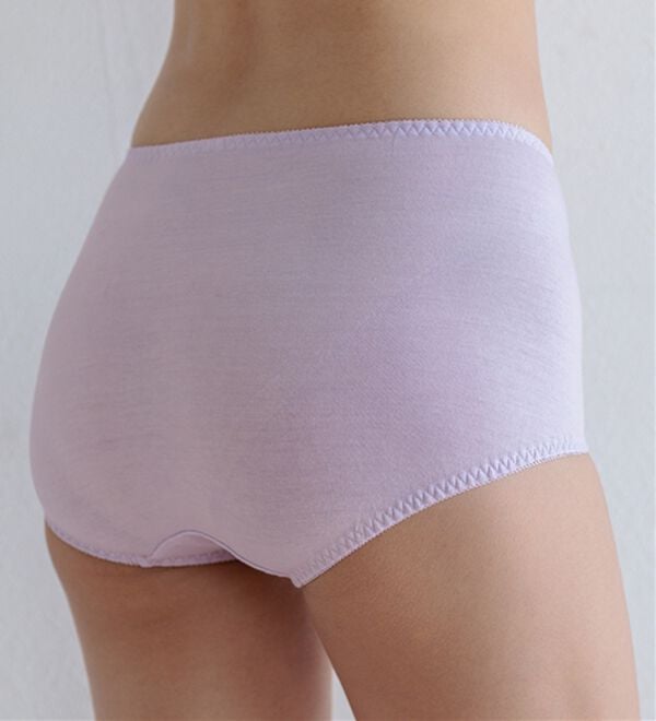 LAVIENNE（ラヴィエンヌ）の「綿９５％のすっぽり華やかショーツ　単品（ショーツ）」｜詳細画像