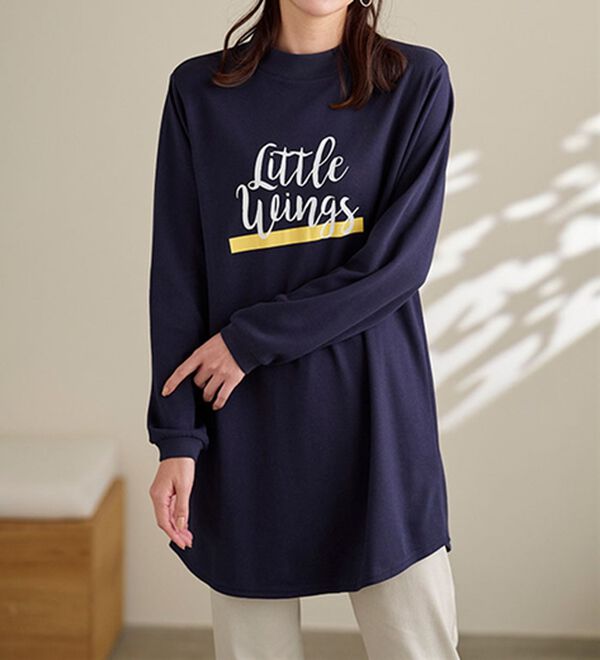 BELLUNA（ベルーナ）の「【メルティポンチ】プリントチュニック（チュニック）」｜詳細画像