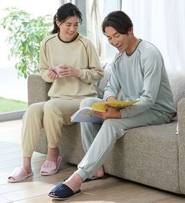 「毎日活躍！スウェット上下セット（メンズルームウェア）」