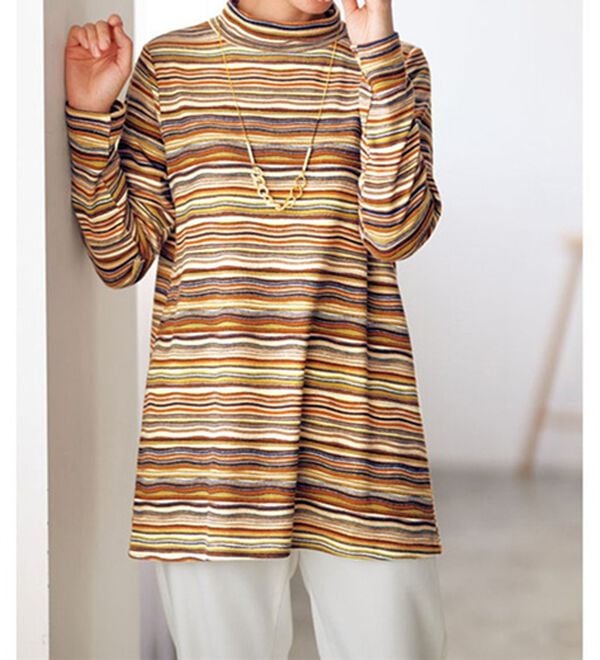 BELLUNA（ベルーナ）の「ふんわり華やぎチュニック（チュニック）」｜詳細画像