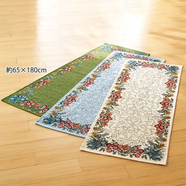 「イタリア製ジャカード織マット　＜エリシール＞（玄関マット）」｜詳細画像