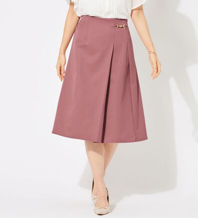 alotta（アロッタ）の「ビット付フレアースカート（ロングスカート）」