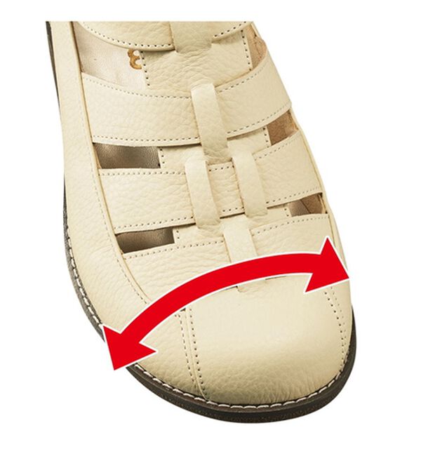 ルフラン（ルフラン）の「外反母趾対応　メディフィット５Ｅゆったりカジュアルサンダル（サンダル・ミュール）」｜詳細画像