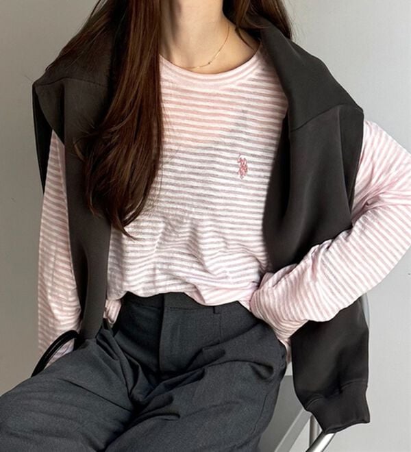 GeeRA（ジーラ）の「【Ｕ．Ｓ．ＰＯＬＯ　ＡＳＳＮ．】スラブシアーロンＴ（Tシャツ）」｜詳細画像