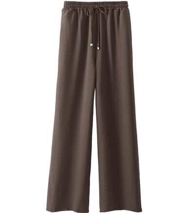 BELLUNA（ベルーナ）の「ビンテージ素材ワイドパンツ（ワイドパンツ・ガウチョ）」