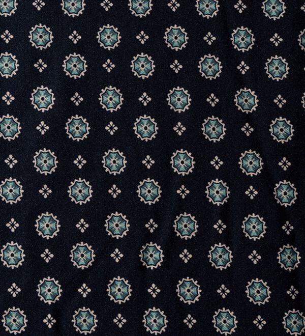 BELLUNA（ベルーナ）の「レーヨンプリントギャザー使いワンピース（その他ワンピース）」｜詳細画像