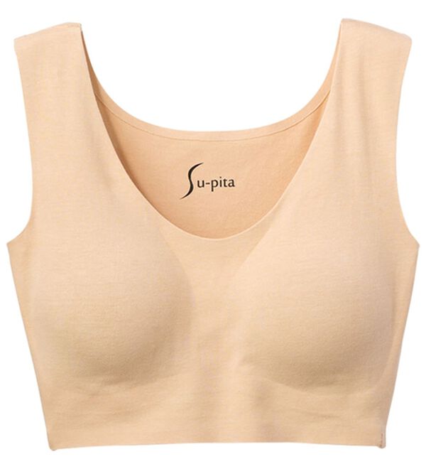 「【４色組】綿混のＳｕ－ｐｉｔａ（スーピタ）ブラ（ブラジャー）」｜詳細画像