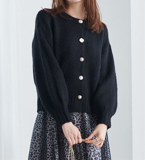 RANAN（ラナン）の「色々レトロボタンカーディガン（ニットカーディガン）」｜詳細画像