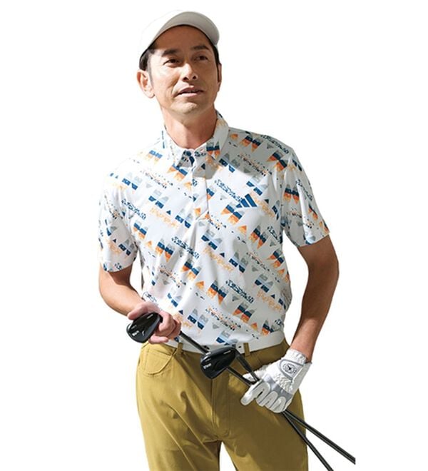 「＜アディダス＞クライマクールグラフィック半袖シャツ（メンズポロシャツ）」｜詳細画像