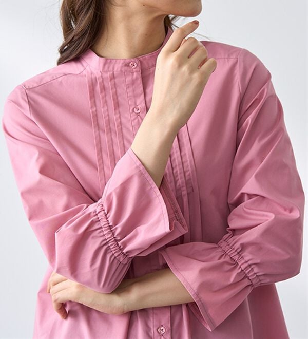 BELLUNA（ベルーナ）の「綿混素材春色ブラウス（ブラウス）」｜詳細画像