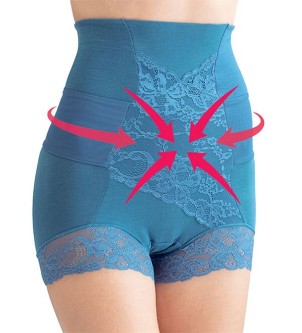 「【６色組】新・２重サポートショーツガードル（ショーツ）」｜詳細画像