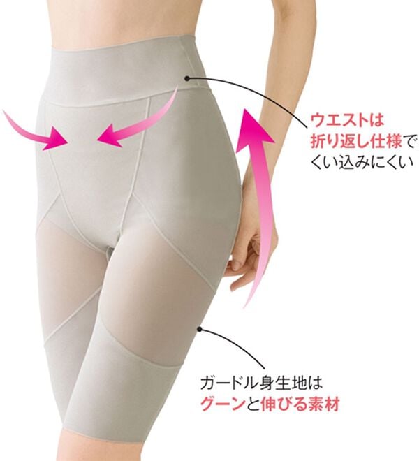 LAVIENNE（ラヴィエンヌ）の「骨盤キュッと引き締めガードル（ショーツ付）（ガードル）」｜詳細画像