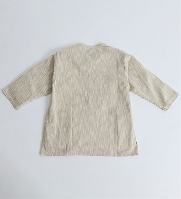 「ざっくり木綿のゆったりリラックスシャツ（メンズシャツ）」｜詳細画像