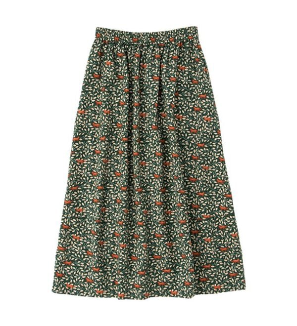 Viola e Viola（ヴィオラ エ ヴィオラ）の「総柄プリントバルーンスカート（ロングスカート）」｜詳細画像
