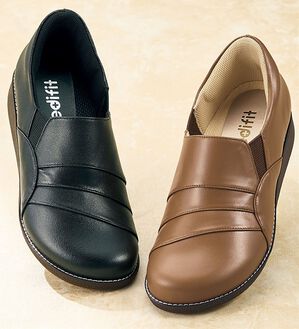 ルフラン（ルフラン）の「＜メディフィット＞５Ｅ切替デザインスリッポン（スリッポン）」｜詳細画像