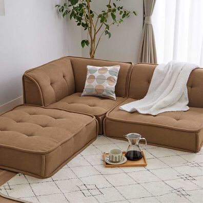 iellio（イエリオ）の「ボリュームフロアソファ（ソファ）」