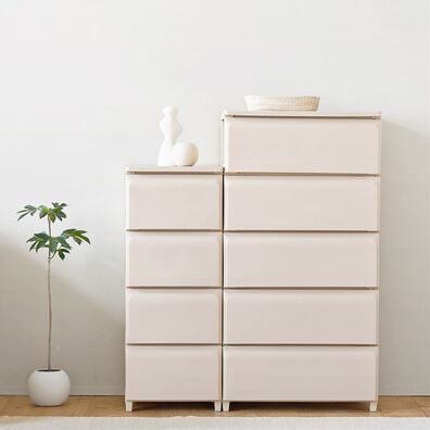 iellio（イエリオ）の「Ｒｏｏｍｎｈｏｍｅデイリー組立式引き出し＜収納チェスト・大容量たんす・衣装ケース・収納棚・衣類収納・韓国インテリア＞（リビング収納）」