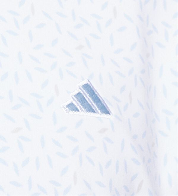 「＜ａｄｉｄａｓ＞ゴルフ　リーフモチーフ半袖シャツ（メンズシャツ）」｜詳細画像