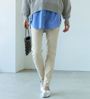 BELLUNA（ベルーナ）の「美ストレッチ素材レギンスパンツ【Ｐｒｉｍａ　Ｆｉｔ　Ｐａｎｔｓ】（スパッツ・レギンス）」｜アイボリーベージュ