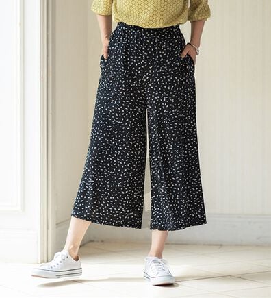 BELLUNA（ベルーナ）の「ヒンヤリ冷感イージーガウチョパンツ（ワイドパンツ・ガウチョ）」