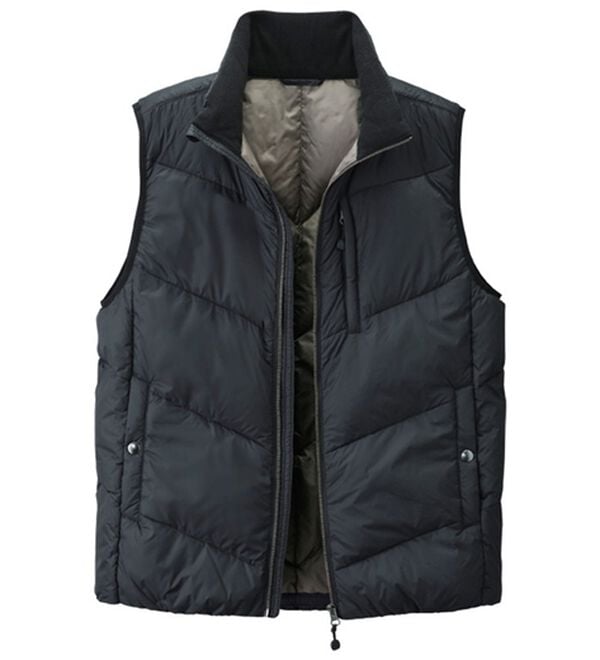 MARK&LONA ブラック メンズ　ダウンベスト MARK & LONA（マークアンドロナ）の「MARK&LONA/マークアンドロ