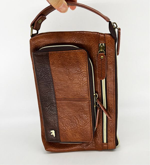 「＜ゴールデンベア＞多機能で便利なコンパクトショルダー（メンズショルダーバッグ）」｜詳細画像