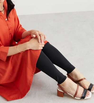 BELLUNA（ベルーナ）の「【夏に嬉しい機能付き】瞬間冷却！UV対策レギンス(10分丈)（スパッツ・レギンス）」