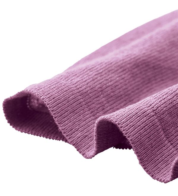 BELLUNA（ベルーナ）の「リブ使いベストデザインニットアンサンブル（チュニック）」｜詳細画像