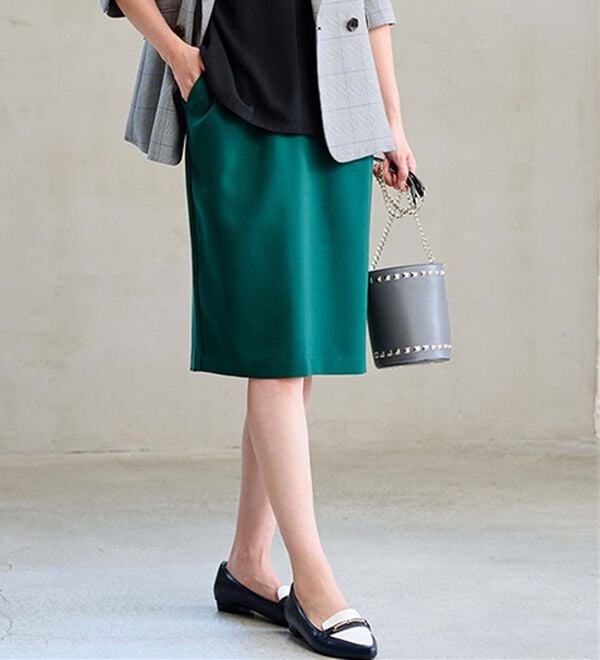 RANAN（ラナン）の「美ラインタイトスカート（ロングスカート）」｜詳細画像