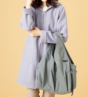 BELLUNA（ベルーナ）の「たっぷり収納！トートバッグ（その他バッグ）」｜グレー