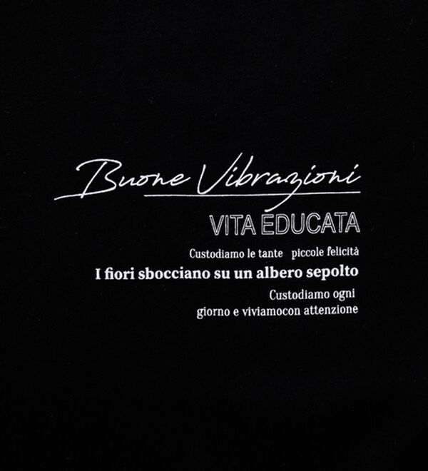 RANAN（ラナン）の「【接触冷感】ロゴプリントチュニックTシャツ（Tシャツ）」｜詳細画像