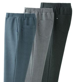 「【３本組】そのままお出かけ裏ベロア　ジャージパンツ（メンズルームウェア）」｜3本組